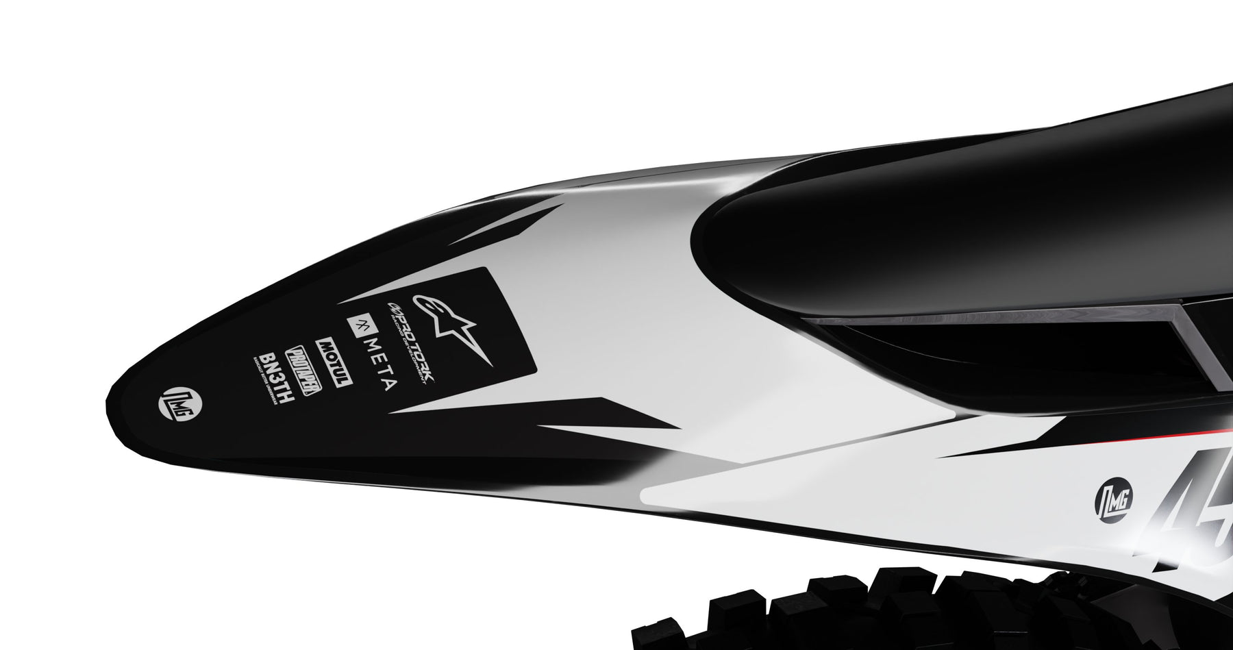 Signature Graphics Kit | Dirt Bike Stickers – Omega Moto Graphics