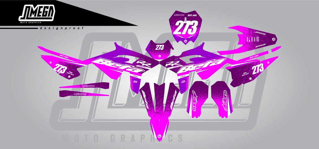 Beta Pink Concept Graphics Kit