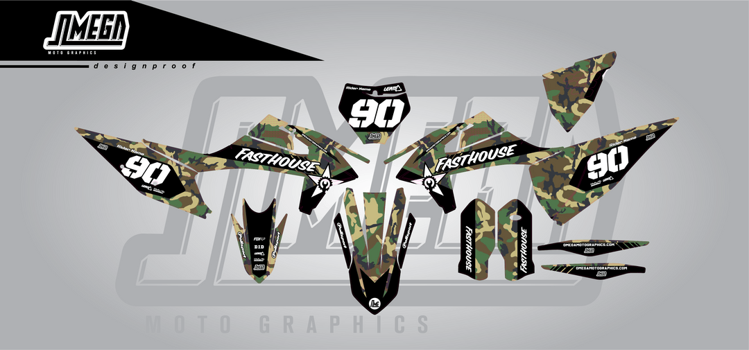 Army Camo Graphics Kit