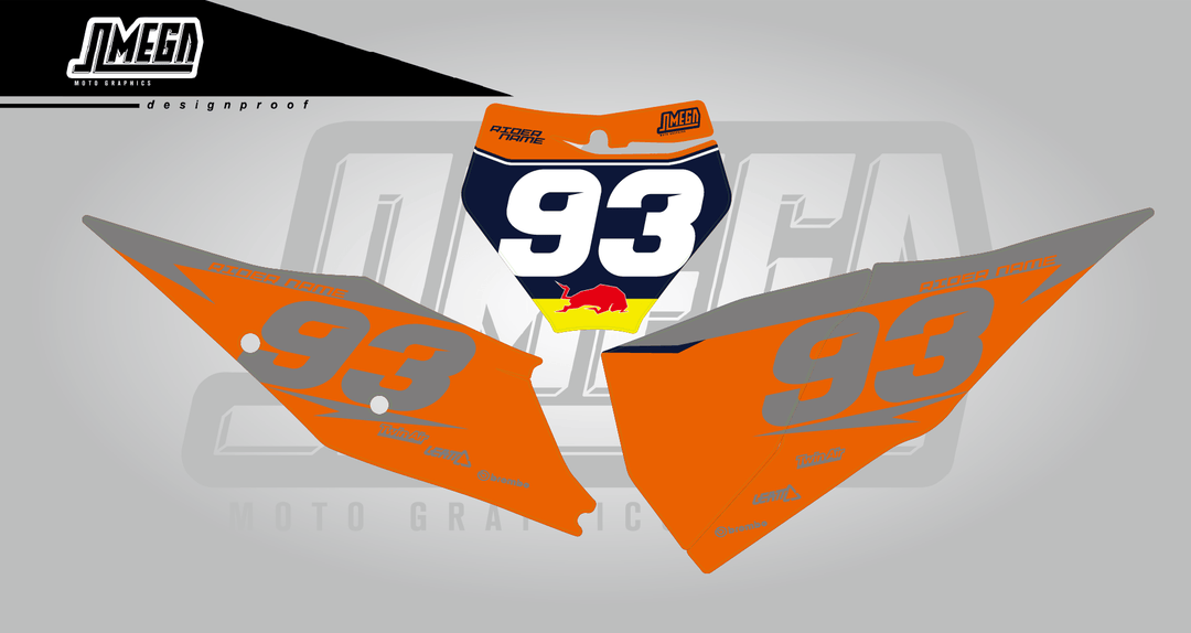 ktm wanna be number plates