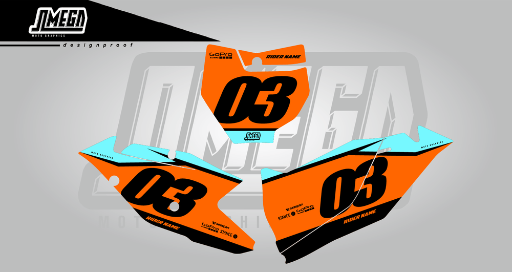 ktm blue number plates