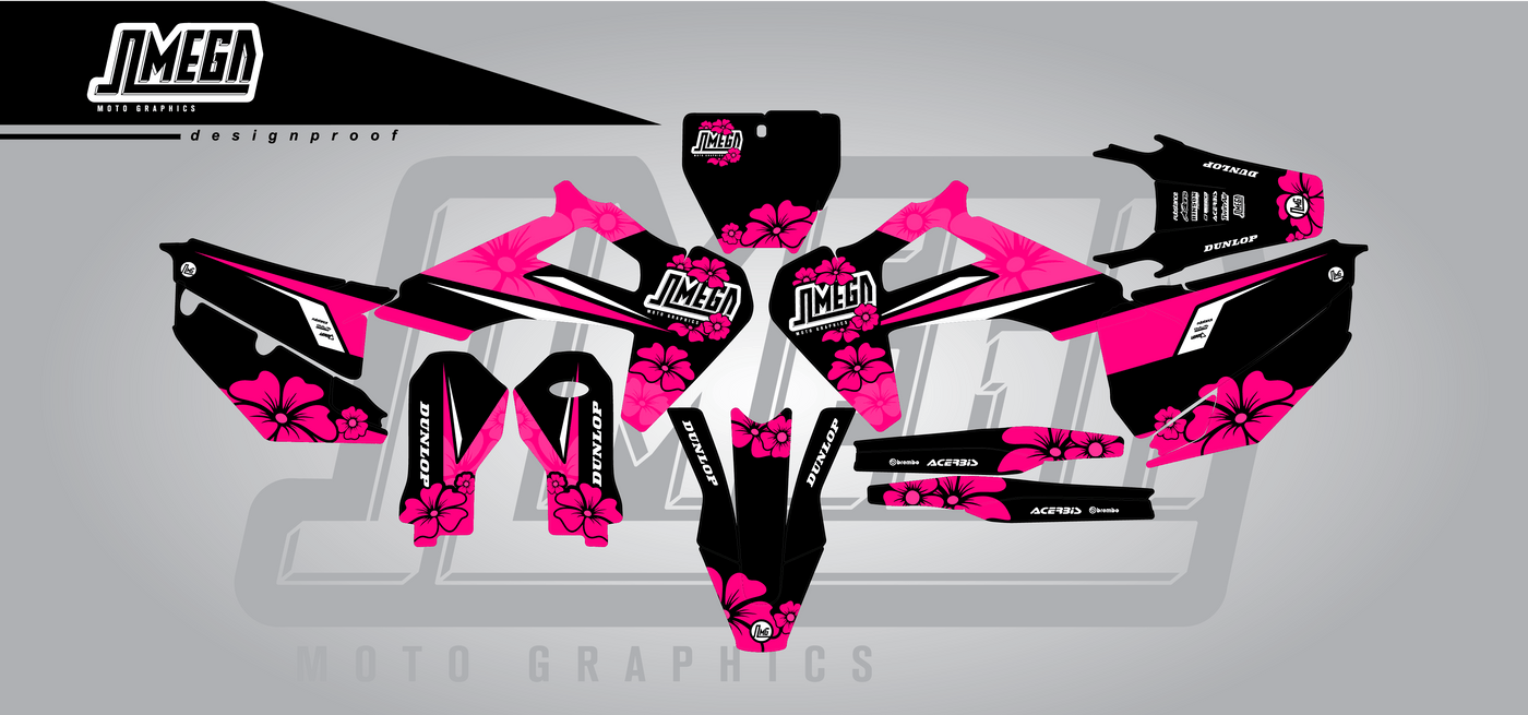 Husky Pink Concept Graphics Kit