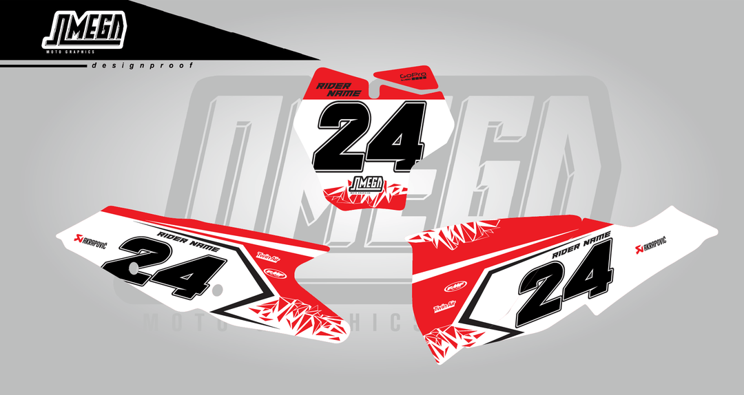 gasgas ec mc red woody number plates