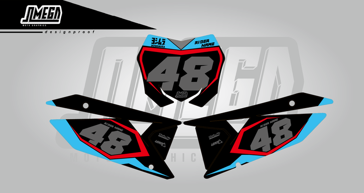 suzuki rm rmz super blue number plates