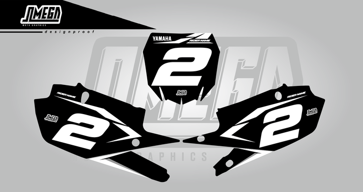 yamaha yz yzf blue number plates