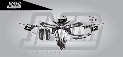 Black/Gray Concept Flow Graphics Kit