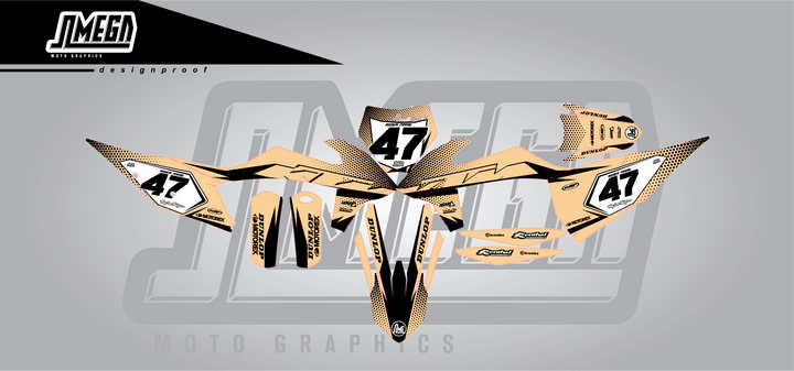 ktm sx sxf exc desert graphics kit