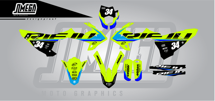 Rieju Green Concept Graphics Kit