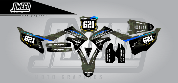 Jungle Camo Graphics kit