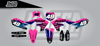 Pink Concept Graphics Kit