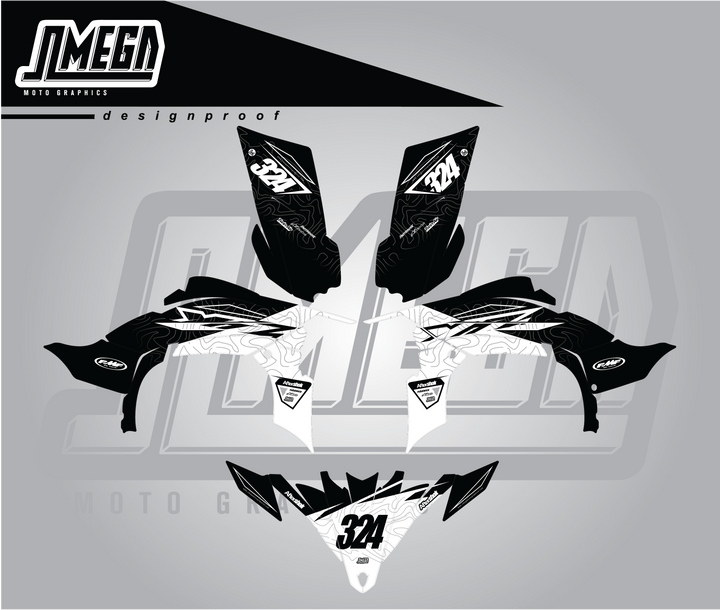 Black Expansion Quad Graphics Kit