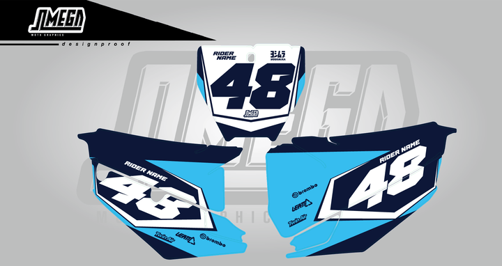 husqvarna tc fc te fe tx fx royal blue number plates