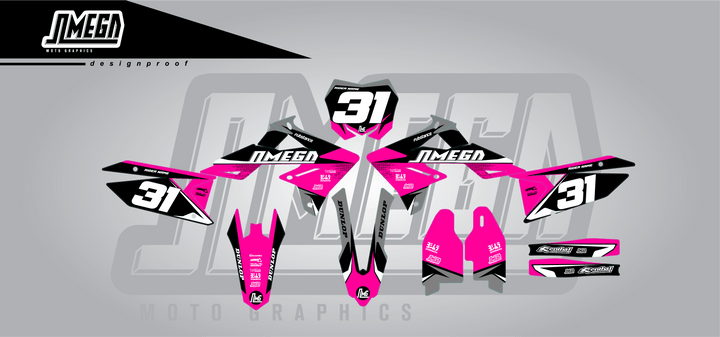 Pink Love Graphics Kit