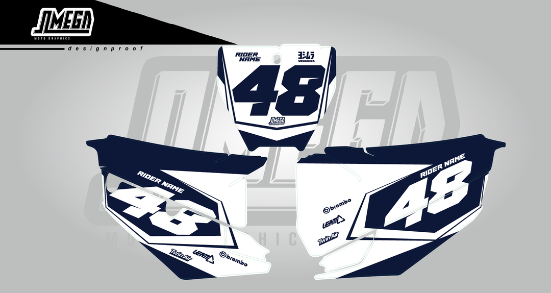 husqvarna tc fc te fe tx fx royal white number plates