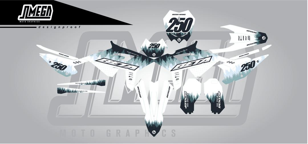 White Concept Graphics Kit