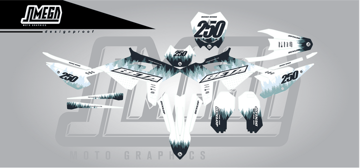 White Concept Graphics Kit