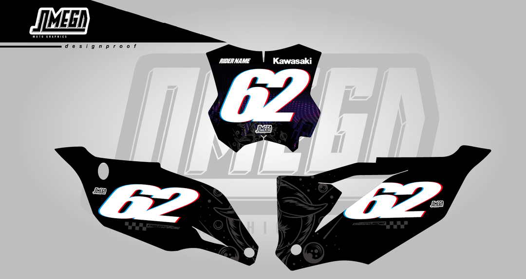 kawasaki kx kxf space city number plates