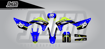 Sherco Blue Factory Graphics Kit