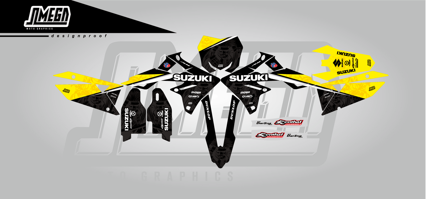suzuki rm rmz shogun graphics kit