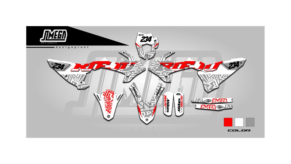 Chrome Retro Graphics Kit