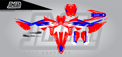 Beta Red Factory Graphics Kit