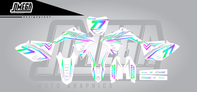 suzuki rm125 rmz250 rmz450 equinox graphics kit