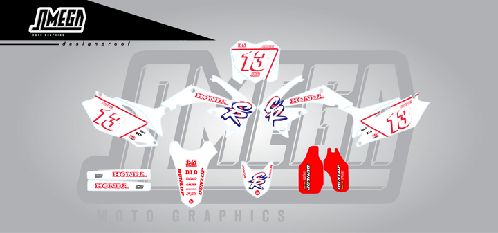White CR Graphics Kit