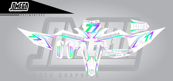 ktm sxf exc equinox graphics kit