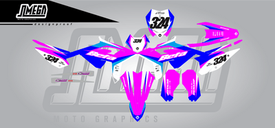 Beta Pink Factory Graphics Kit
