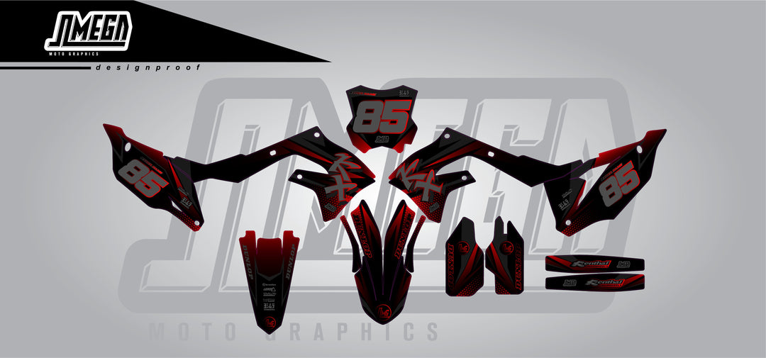 Purple Touch Graphics kit