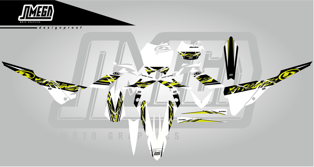 beta xtrainer green graphics kit