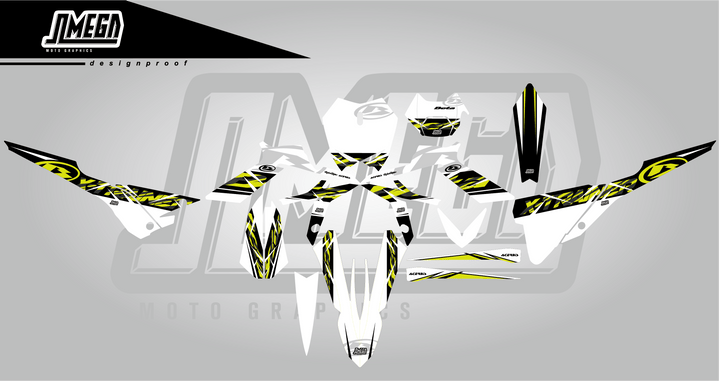 beta xtrainer green graphics kit