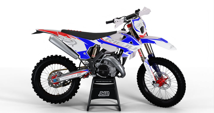 Rieju Blue Chill Graphics Kit