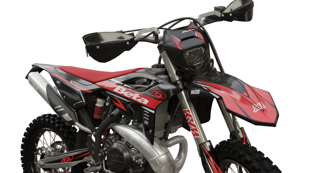 beta xtrainer enduro rr factory red graphics kit