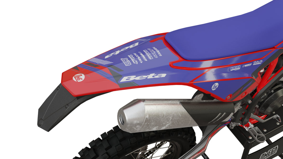 beta xtrainer rr enduro classy red graphics kit
