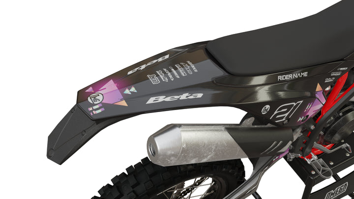 beta xtrainer rr enduro cyber punk graphics kit