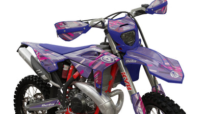 beta xtrainer rr enduro purple pop graphics kit