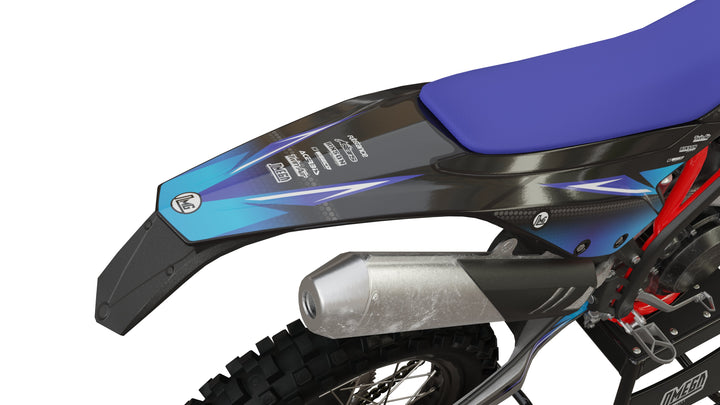 beta xtrainer rr enduro deep blue graphics kit