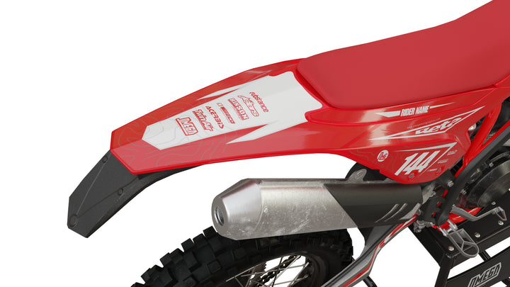beta xtrainer rr enduro red flow graphics kit