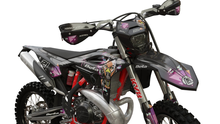 beta xtrainer rr enduro cyber punk graphics kit