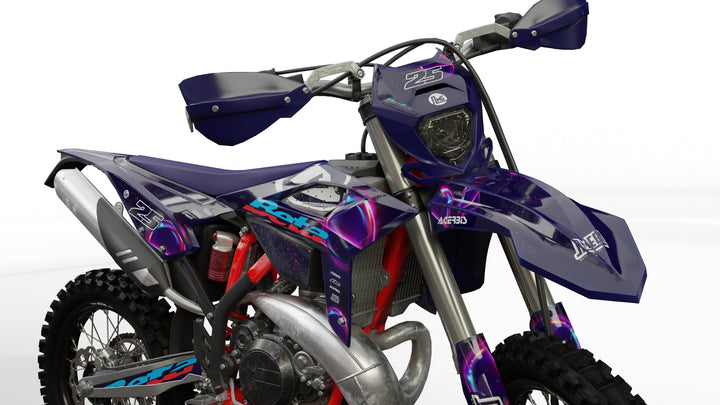 beta xtrainer rr enduro space bubbles graphics kit