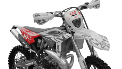 beta xtrainer rr enduro red flow number plates
