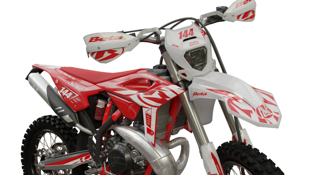 beta xtrainer rr enduro red flow graphics kit