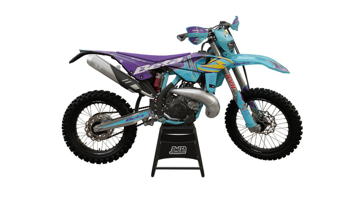 beta xtrainer rr enduro purple candy graphics kit
