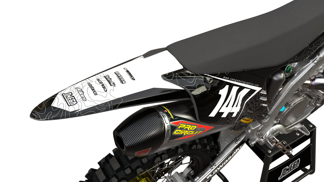 Kawasaki Black Expansion Graphics kit