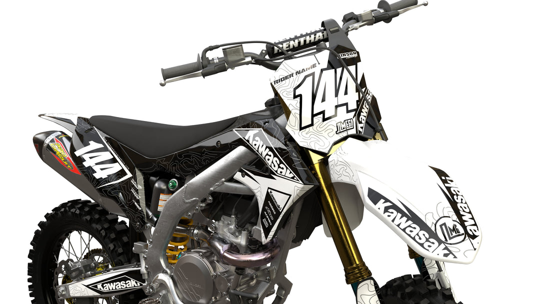 Kawasaki Black Expansion Graphics kit