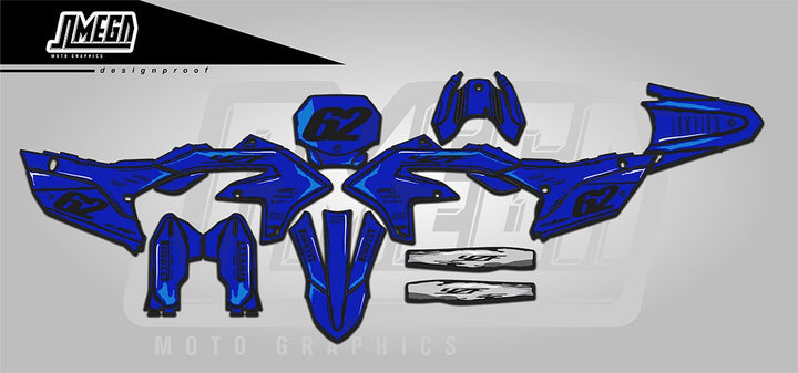 Blue Manga Graphics Kit