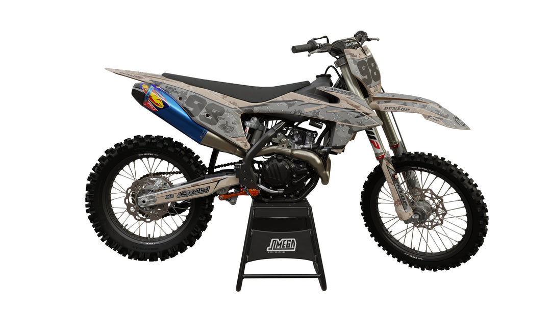 ktm sx sxf exc desert camo graphics kit
