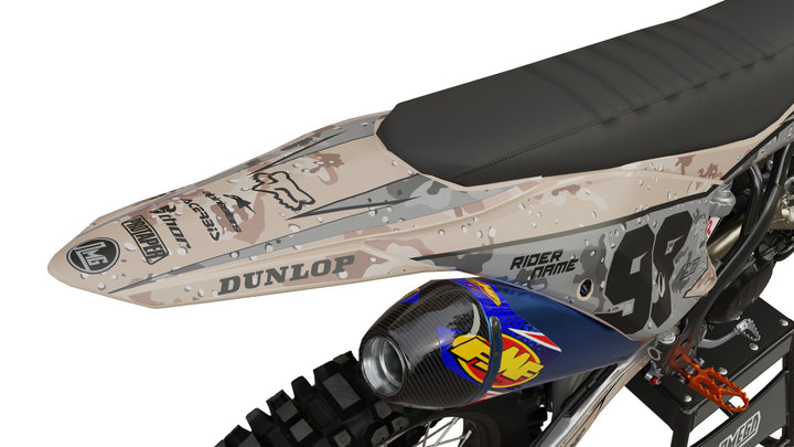 ktm sx sxf exc desert camo graphics kit