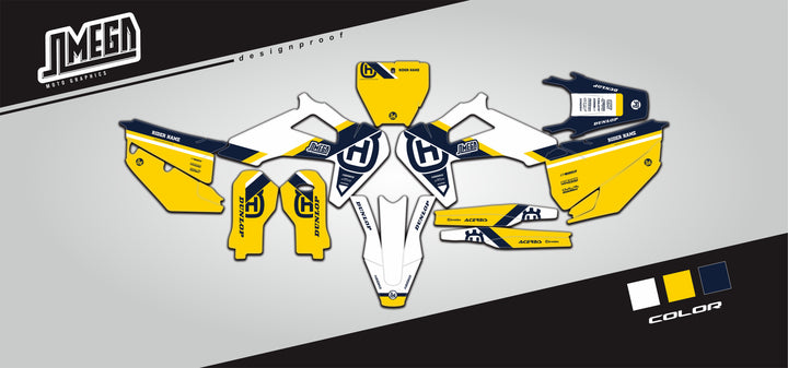 husqvarna tc fc te fe tx fx old school graphics kit